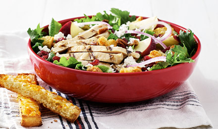 Cranberry Apple Pecan Chicken Salad: Nutrition & Ingredients | Schlotzsky's